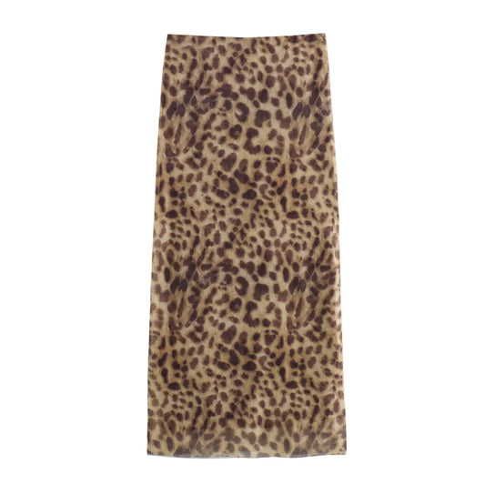 Leopard Tulle Skirt